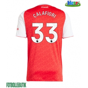 Arsenal Riccardo Calafiori #33 Hemmatröja 2025-26 Kortärmad